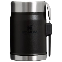 Stanley The Legendary Food Jar + Spork 0,4L Black 2.0