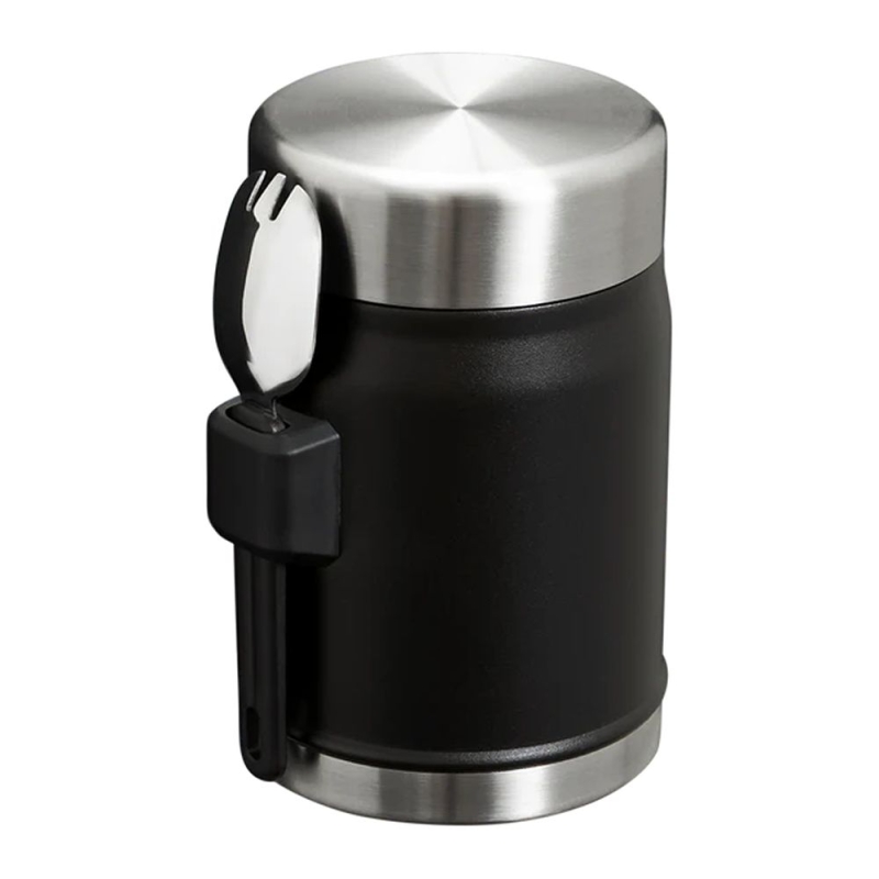 Stanley The Legendary Food Jar + Spork 0,4L  Black 2.0