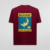 La Sportiva Moon Climb T-Shirt Redwood/Mountain Red t-shirt