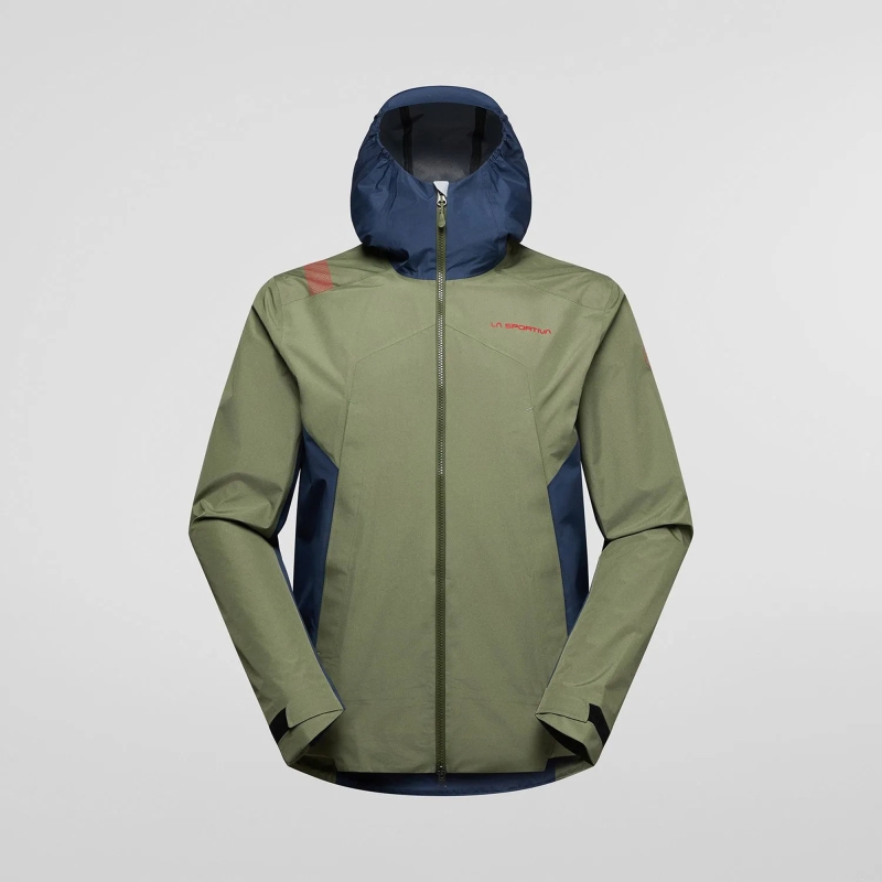 La Sportiva Discover Shell Jkt Cypress/Night Sky regenjas