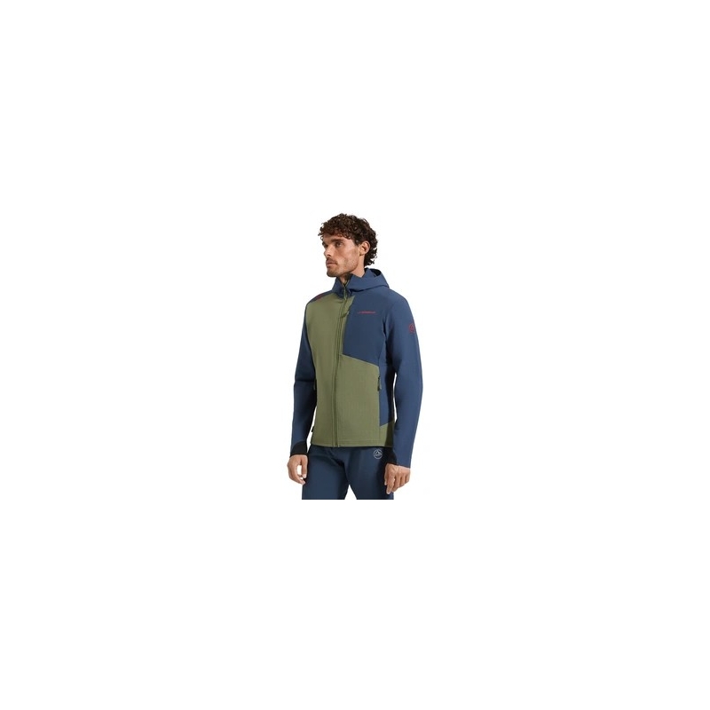 La Sportiva Descender Storm Jkt Cypress/Night Sky