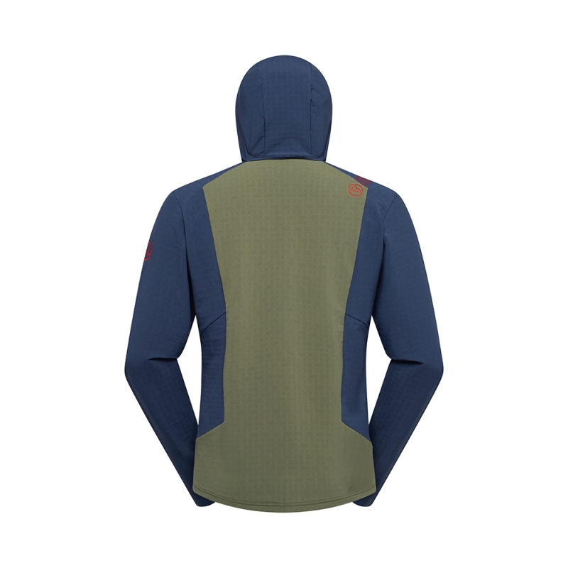 La Sportiva Descender Storm Jkt Cypress/Night Sky
