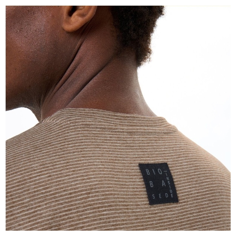 Vaude Mineo Striped T-Shirt II tobacco