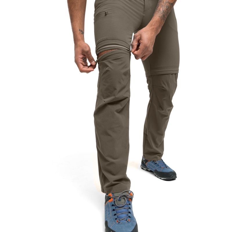 Maier Sports Tajo 2 Zipp-Off Pants Regular Teak afritsbroek