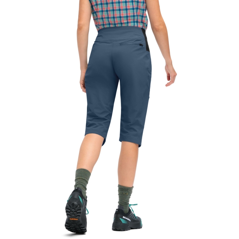 Maier Sports Inara slim Capri Vario Women's Ensign Blue korte broek