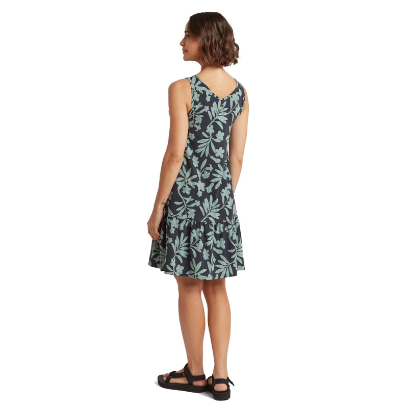 Sherpa Neha Ruffle Dress Women's Black Gurans