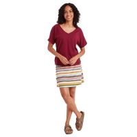 Sherpa Jutna V-Neck Tee Women's Wine