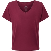 Sherpa Jutna V-Neck Tee Women's Wine