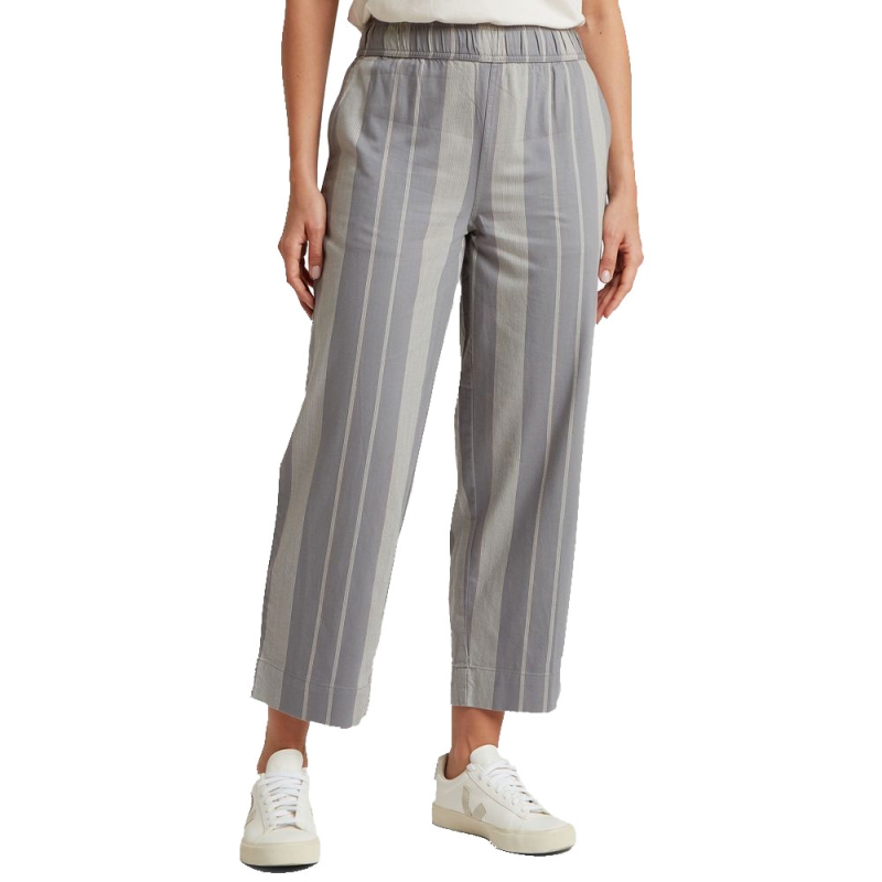Sherpa Palmo Ankle Pull On Pant Women's Stormy Stripe