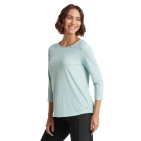 Sherpa Asha 3/4 Sleeve Top Women's Light Mist