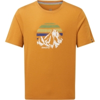 Sherpa Bali Retro Sunset Tee Masala