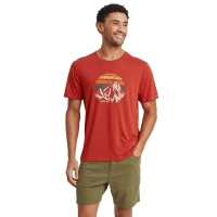 Sherpa Bali Retro Sunset Tee Rust