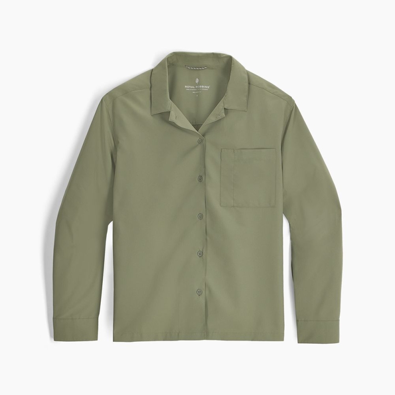 Royal Robbins Expedition III L/S Women's Fiddlehead