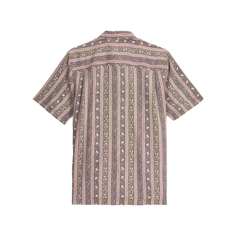 Royal Robbins Camino Pucker S/S Mahogany Botanist Pt