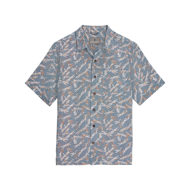 Royal Robbins Camino Pucker S/S Orion Blue Dragonfly Pt