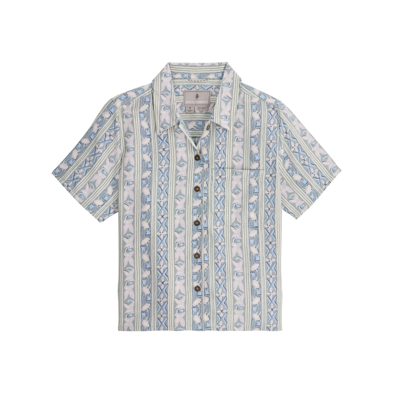 Royal Robbins Camino Pucker S/S Women's Sage Leaf Botanist Pt