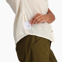 Royal Robbins Featherweight Tee Women's Mahogany Marigold Pt