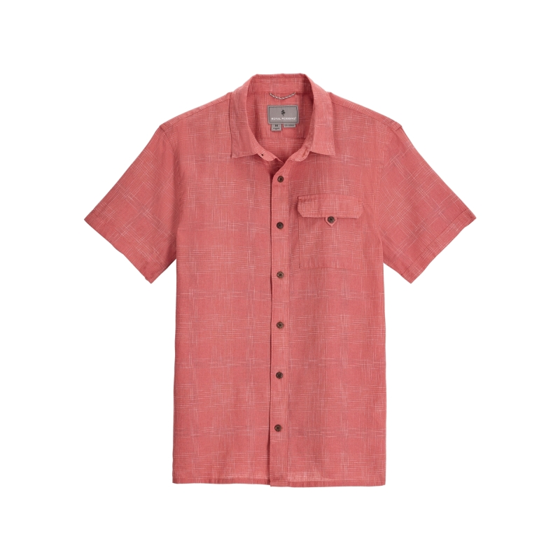 Royal Robbins Hempline Spaced S/S Dusty Cedar