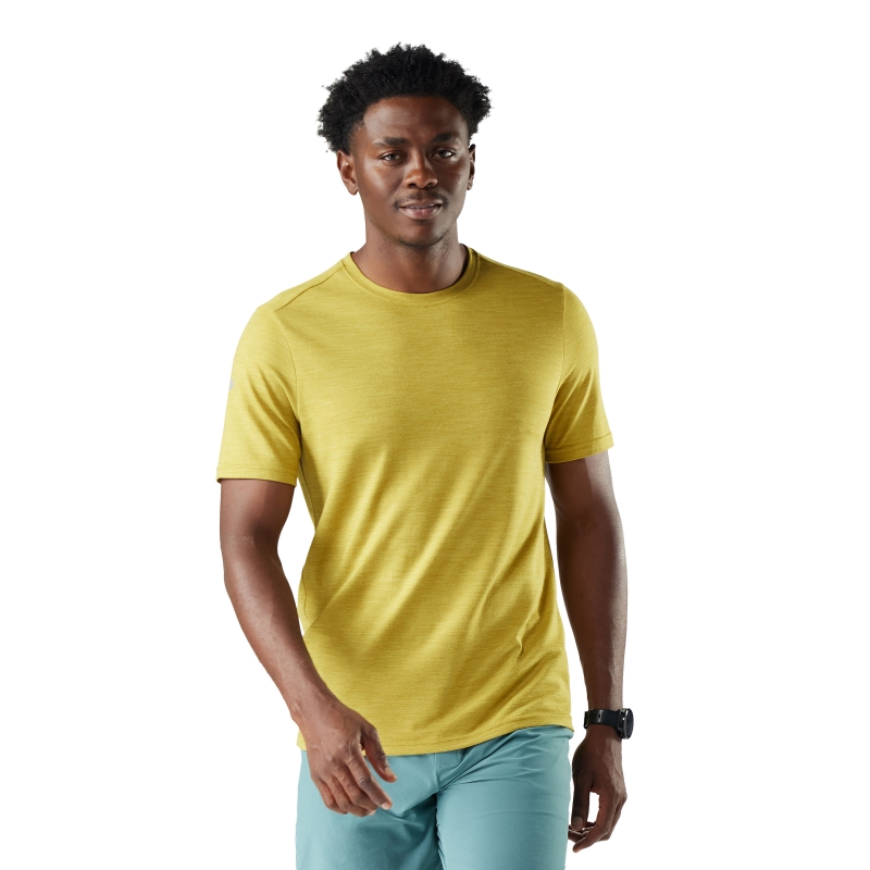 Smartwool Active Short Sleeve Active Bronze Olive Heather