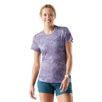 Smartwool Merino Short Sleeve Tee Boxed Everyday Women's Purple Storm Mountain