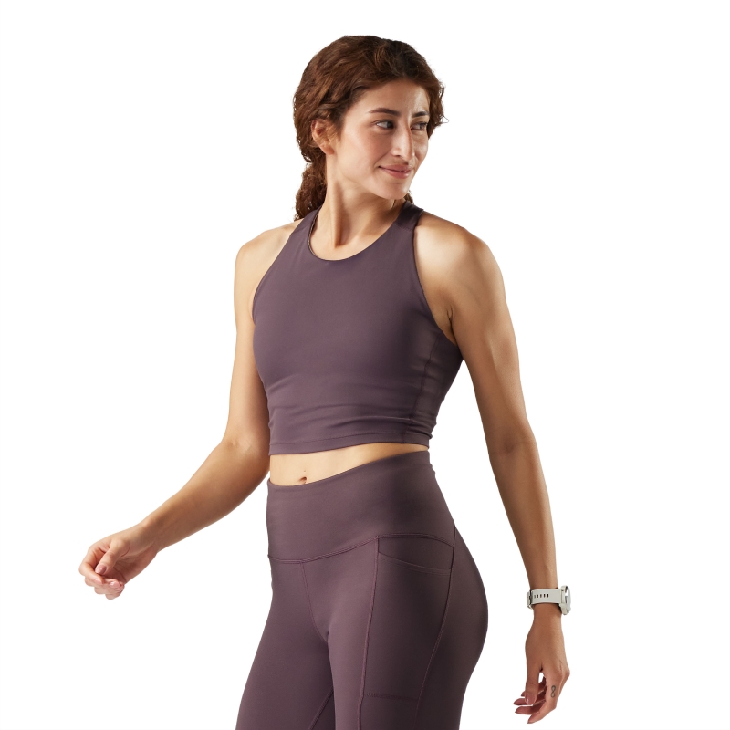 Smartwool Active Crop Bra Everyday Women's Mink
