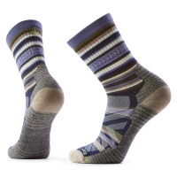 Smartwool Hike Light Cushion Panorama Crew Socks Hike Nightfall Blue