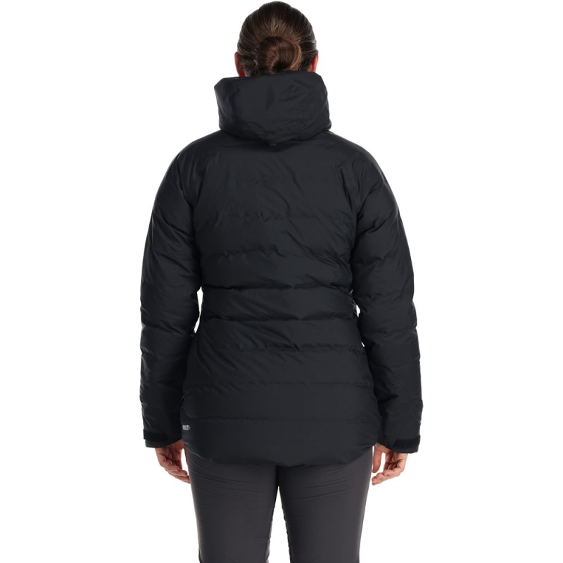RAB Valiance Jacket Women's Black (Aquamarine)