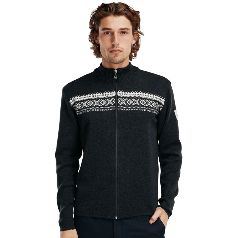 Dale Dalestølen Masc Jacket Darkcharcoal Offwhite