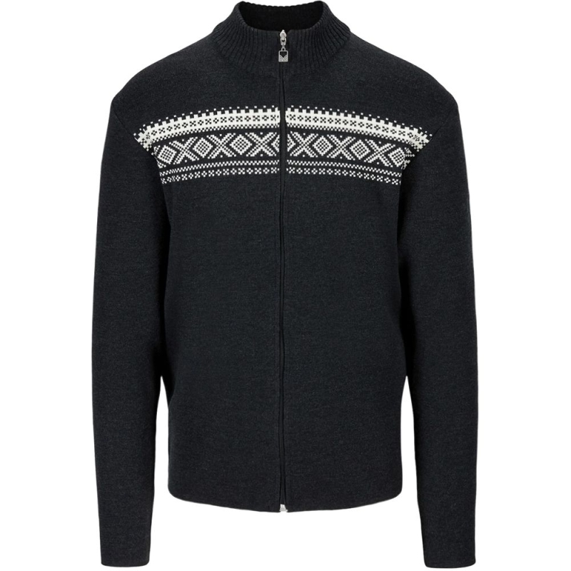 Dale Dalestølen Masc Jacket Darkcharcoal Offwhite