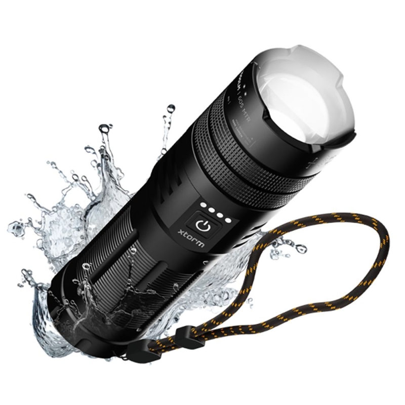 Xtorm Flashlight Powerbank 10.500 mAh Black