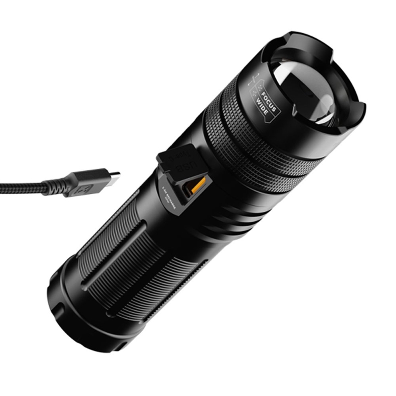 Xtorm Flashlight Powerbank 10.500 mAh Black