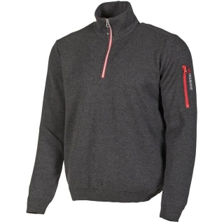 Ivanhoe Hadar Half Zip Wind breaker Graphite Marl