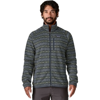 Patagonia Better Sweater Jkt Woven Together: Smolder Blue