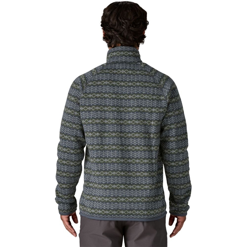Patagonia Better Sweater Jkt Woven Together: Smolder Blue