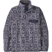 Patagonia LW Synch Snap-T P/O Flow: Sunken Blue