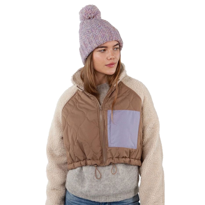 Barts Aitane Beanie mauve