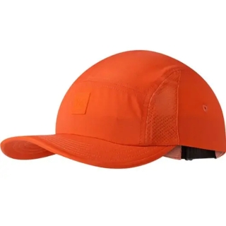 Buff 5 Panel Go Cap Poppy Red