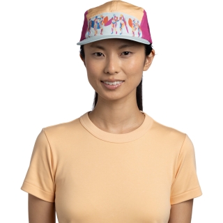 Buff Surfrider 5 Panel Go Cap Lagua Pink