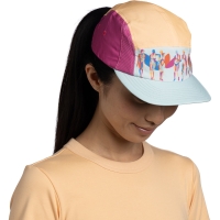 Buff Surfrider 5 Panel Go Cap Lagua Pink
