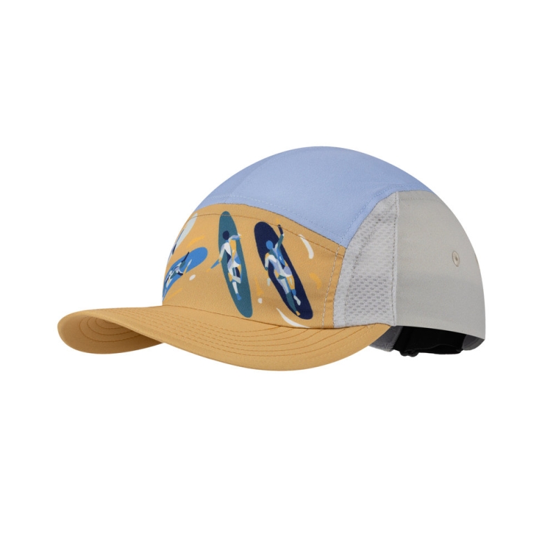 Buff Surfrider 5 Panel Go Cap Luvi Glory Blue