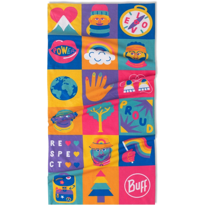 Buff Pride Coolnet UV® Pride Multi sjaal en col
