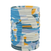 Buff Surfrider Merino Lightweight Digital Prints Luvi Glory Blue sjaal en col