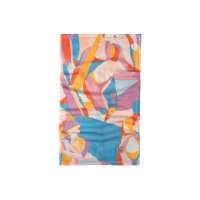 Buff Surfrider Merino Lightweight Digital Prints Lague Pink sjaal en col