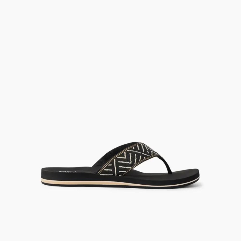 Reef Spring Woven Women's Black/Cream