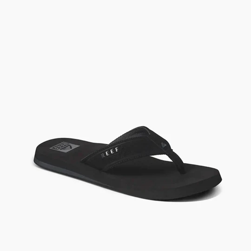 Reef The Layback  Black heren slipper