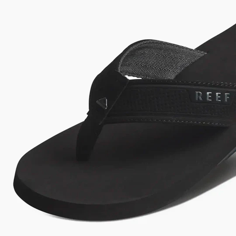 Reef The Layback  Black heren slipper