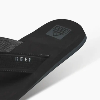 Reef The Layback  Black heren slipper