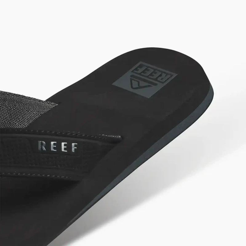 Reef The Layback  Black heren slipper
