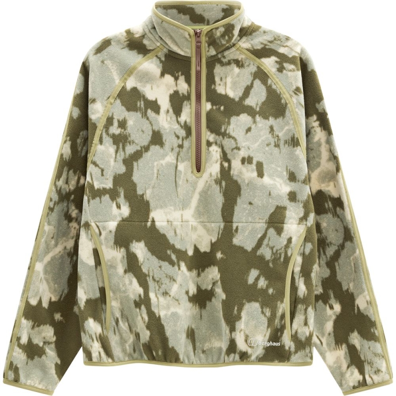 Berghaus Bamburgh Half Zip Fleece Women's Light Green
