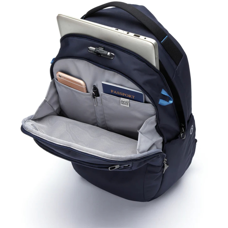 Pacsafe Pacsafe V 26L Tour Backpack Ocean middelgrote wandelrugzak (20 t/m 29 liter)